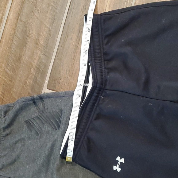 Under Armour Grey & Black Sweat Joggers Set S XS - Picture 6 of 10